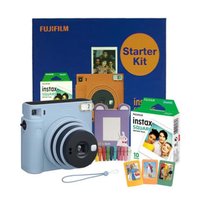 FUJIFILM INSTAX SQ 1 STARTER KIT GLACIER BLUE