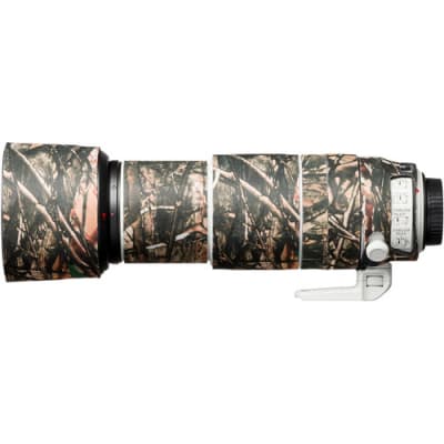 EASYCOVER LENS OAK NEOPRENE COVER FOR CANON EF 100-400MM F/4.5-5.6L IS II USM V2 (FOREST CAMOUFLAGE)