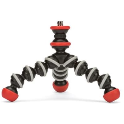 JOBY GPOD MINI MAGNETIC CAMERA AND ACTION VIDEO TRIPOD - BLACK/GREY/RED JB01272-0WW