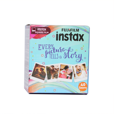 FUJIFILM INSTAX SQUARE FILM - 40 SHEETS PER PACK