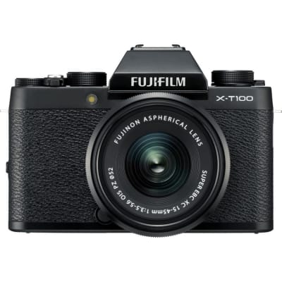 FUJI X-T100 WITH 15-45MM KIT EE ID BLACK