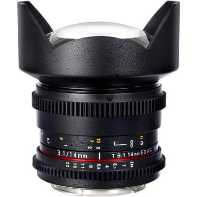 SAMYANG 14MM T/3.1 VDSLR II FOR CANON