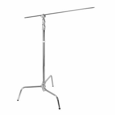 GODOX 240CS, C-STAND WITH ARM & GRIP HEAD (7.8', SILVER) | Lighting