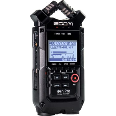 ZOOM H4N PRO HANDY RECORDER (BLACK) | Audio