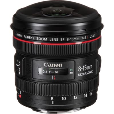 CANON FISHEYE ZOOM LENS EF 8-15MM F/4 L USM