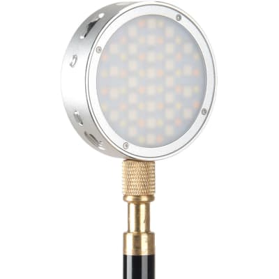 GODOX ROUND MINI RGB LED MAGNETIC LIGHT (SILVER)