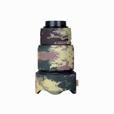 CAM-O-COAT COAT FOR SIGMA 85MM F/1.4 DG HSM ART LENS MOTTLED WOOD GREEN (MWG)