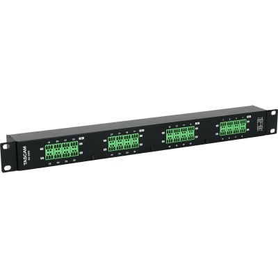 TASCAM BO-32DE RACKMOUNT 32-CHANNEL DB25 TO EUROBLOCK I/O ADAPTER