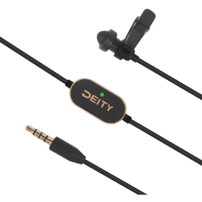 DEITY MICROPHONES V.LAV OMNIDIRECTIONAL LAVALIER MICROPHONE WITH MICROPROCESSOR