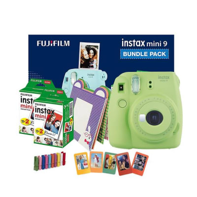 FUJIFILM INSTAX MINI 9 BUNDLE PACK LIME GREEN | Digital Cameras