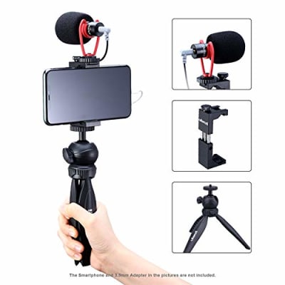 ULANZI 3 IN 1 PHONE VLOGGING KIT - EXTENSION TRIPOD + MOBILE HOLDER + MIC