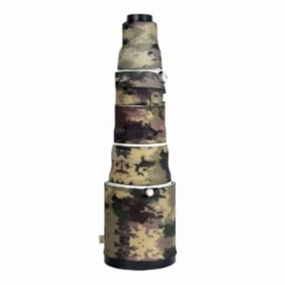 CAM-O-COAT COAT FOR CANON EF 600MM F/4L IS II USM MOTTLED WOOD GREEN (MWG)