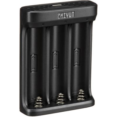 ZHIYUN-TECH 18650 3-SLOT BATTERY CHARGER