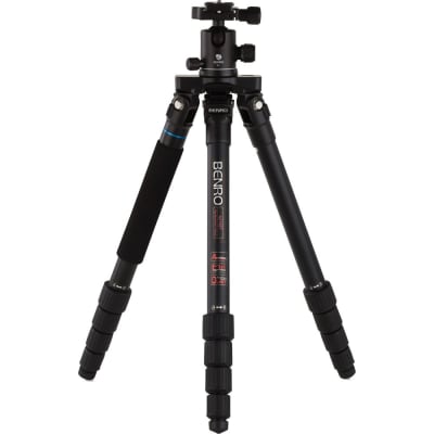 BENRO A2192TB1 TRAVEL FLAT II TRANSFUNCTIONAL TRIPOD KIT WITH BALL HEAD