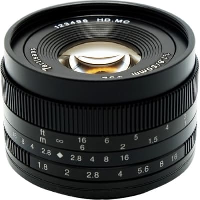 7 ARTISANS 50MM F1.8 FOR SONY E-MOUNT / APS-C BLACK