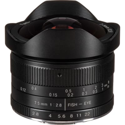 7 ARTISANS 7.5MM F2.8 FOR PANASONIC/ OLYMPUS MFT-MOUNT / APS-C BLACK