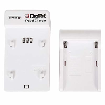 DIGITEK DUC 006 TRAVEL CHARGER FOR CANON LP E6 CAMERA RECHARGEABLE BATTERY