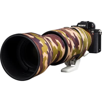 EASYCOVER LENS OAK NEOPRENE COVER FOR SONY FE 100-400MM F4.5-5.6 GM OSS LENS (GREEN CAMO)