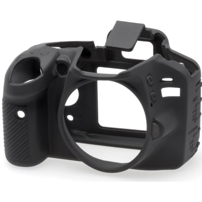EASYCOVER SILICONE PROTECTION COVER FOR NIKON D3200 (BLACK)