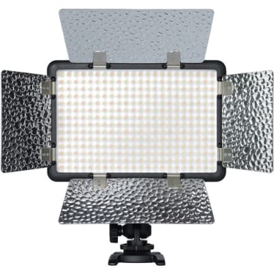 GODOX LF308BI VARIABLE COLOR LED VIDEO LIGHT WITH FLASH SYNC