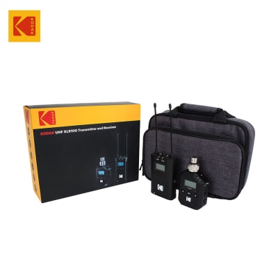 KODAK UHF XLR100 TRANSMITTER AND RECEIVER