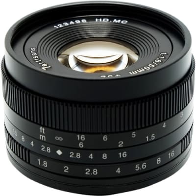 7 ARTISANS 50MM F1.8 FOR FUJI FX-MOUNT / APS-C BLACK