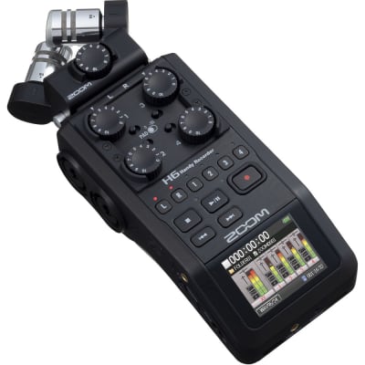 ZOOM H6 HANDY RECORDER (BLACK)