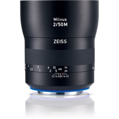 ZEISS MILVUS 50MM F/2 FOR CANON EF MOUNT