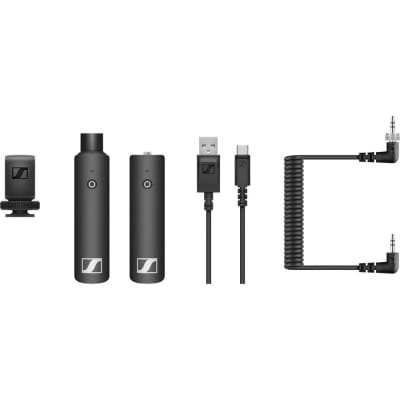 SENNHEISER XSW-D PORTABLE INTERVIEW SET DIGITAL CAMERA-MOUNT WIRELESS PLUG-ON MICROPHONE SYSTEM WITH NO MIC