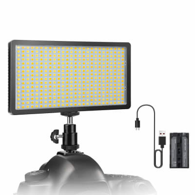 DIGITEK D416 COMBO LED PROFESSIONAL VIDEO LIGHT & NP-750 LI-ION BATTERY WITH MICRO USB CHARGING | Lighting