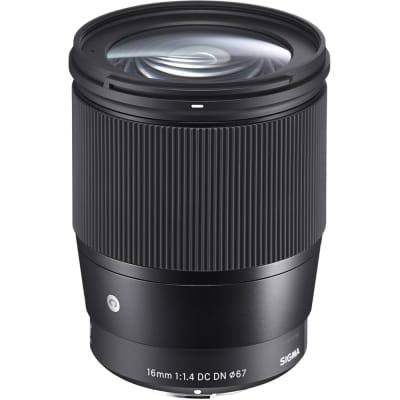 SIGMA 16MM F/1.4 DC DN CONTEMPORARY LENS FOR SONY E