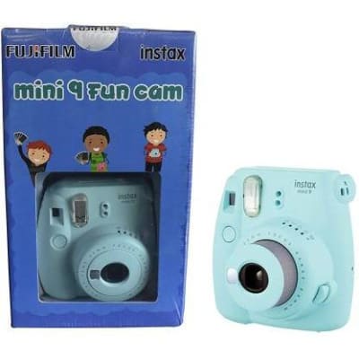 FUJIFILM INSTAX MINI 9 FUN CAM ICE BLUE