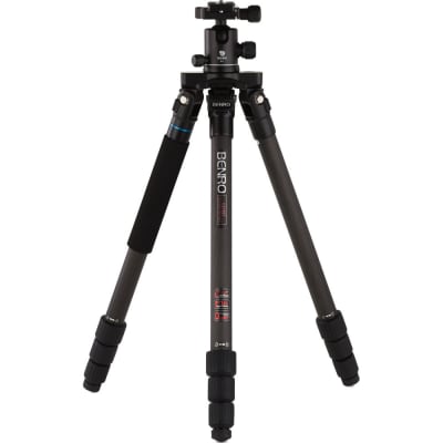 BENRO C2182TB1 TRAVEL FLAT II TRANSFUNCTIONAL CARBON FIBER TRIPOD WITH BALL HEAD