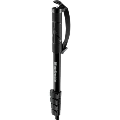 MANFROTTO MMCOMPACT-BK COMPACT MONOPOD BLACK | Tripods Stabilizers and Support