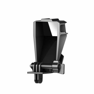 ULANZI GP-5 SPORTS CAMERA SELFIE VLOG FLIP UP MIRROR BRACKET WITH 3 COLD SHOE MOUNT FOR MICROPHONE LED LIGHT FOR GOPRO 5/6/7/8