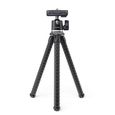 TELESIN TE-TRP-001 FLEXIBLE OCTOPUS TRIPOD WITH 2-IN-1 MOUNT