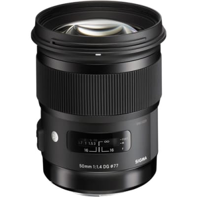 SIGMA 50MM F/1.4 DG HSM ART LENS FOR NIKON F