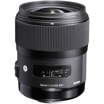 SIGMA 35MM F/1.4 DG HSM ART LENS FOR NIKON F