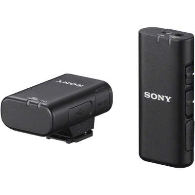 SONY ECM-W2BT CAMERA-MOUNT DIGITAL BLUETOOTH WIRELESS MICROPHONE SYSTEM FOR SONY CAMERAS