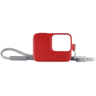 GOPRO SLEEVE + LANYARD (RED) ACSST-005