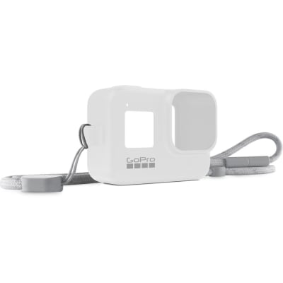 GOPRO SLEEVE + LANYARD (HERO8 BLACK) (WHITE) AJSST-002