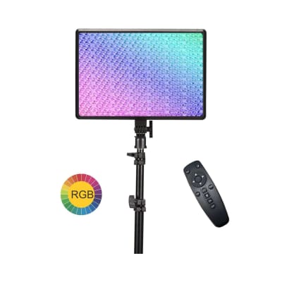 DIGITEK LED D-556 RGB PROFESSIONAL LED VIDEO LIGHT WITH BI-COLOR & RGB EFFECTS AND REMOTE | Lighting