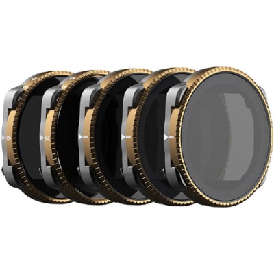 POLARPRO DIRECTORS FILTER SET FOR DJI AIR 2S (2 X VND, ND8/PL, ND16/PL, ND32/PL)